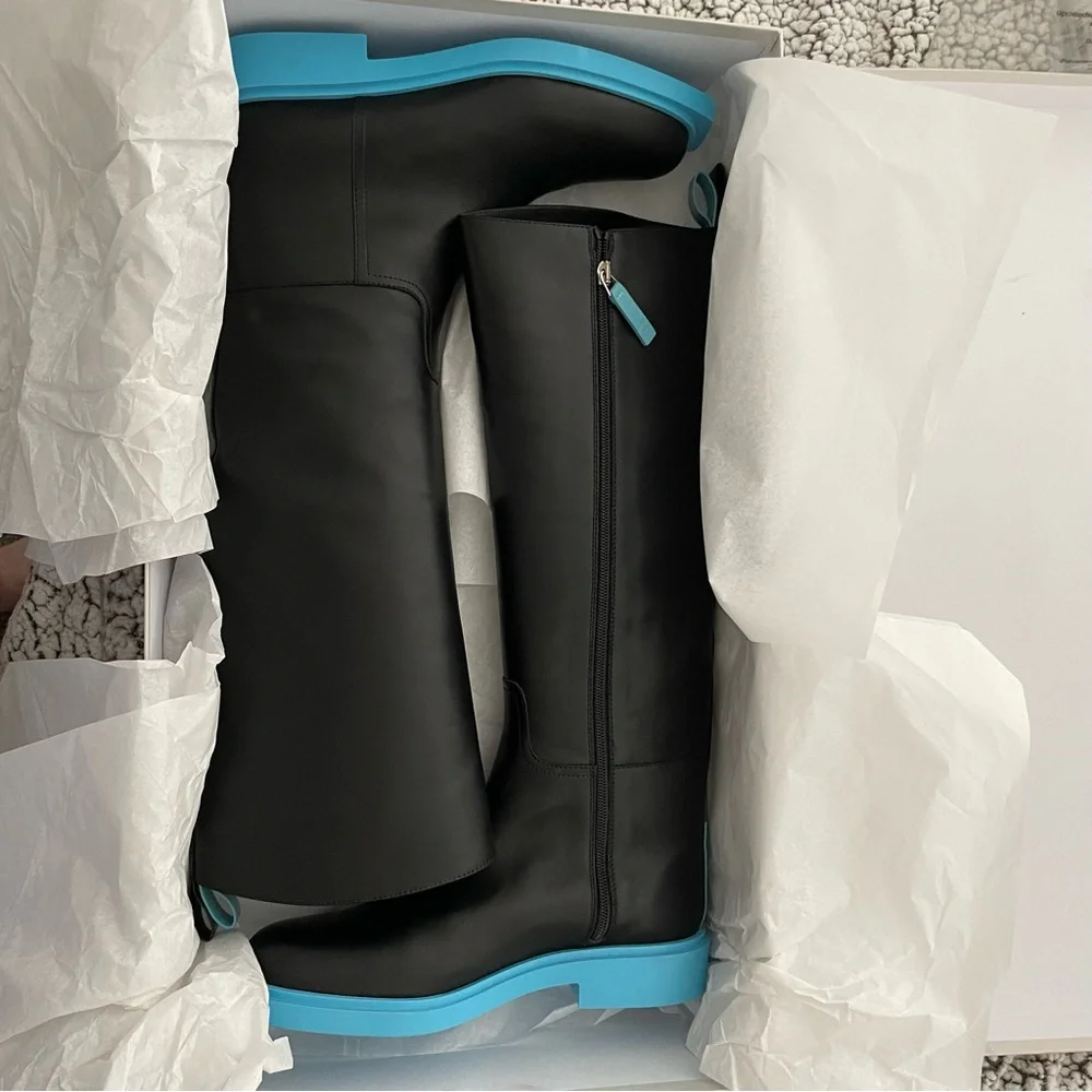 3Juin crafted in Italy designer boots sz. 40 or 10 women’s NIB - Picture 1 of 9